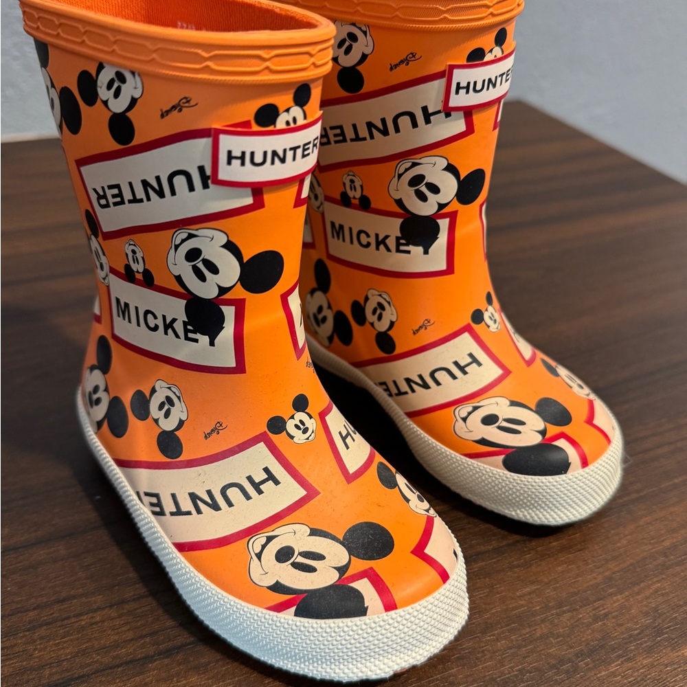 Hunter/Mickey Rain Boots Toddler